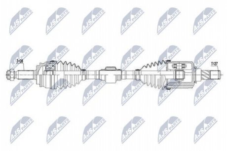 Полуось NTY NPW-CH-060