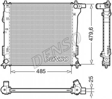 Радиатор HYUNDAI Tucson \\15>> DENSO DRM41020 (фото 1)