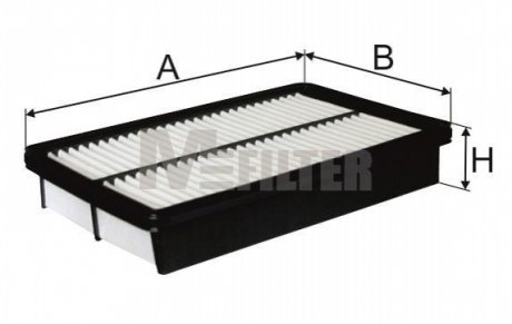 Фільтр повітряний Mazda 6/626/MPV II 00- M-Filter K 7065