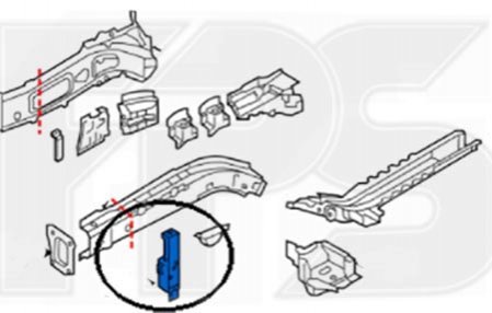 Ремчастина панелі FPS Forma Parts System FP 4836 203
