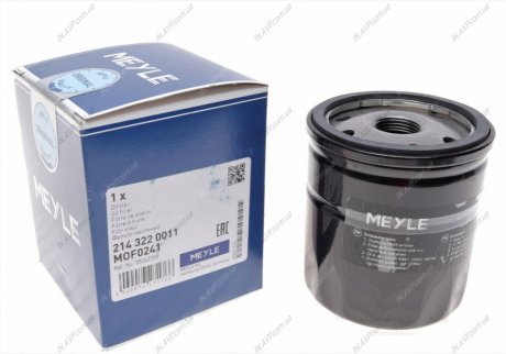 Фільтр оливний MEYLE MEYLE AG 2143220011
