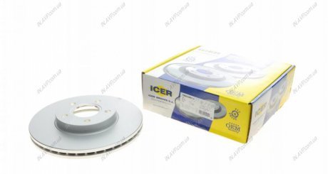 Диск гальмівний ICER ICER Brakes 78BD3963-2