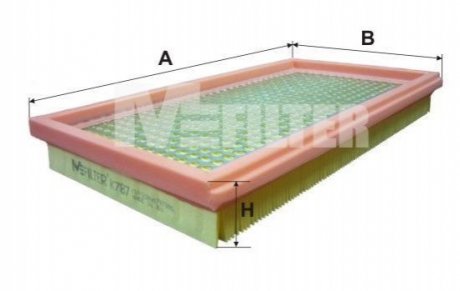 Воздушный фильтр MFILTER M-Filter K 787