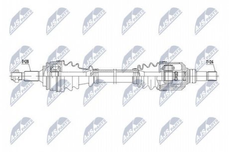 Полуось NTY NPW-PE-049