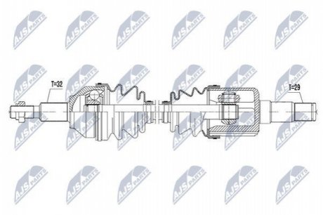 Полуось NTY NPW-CH-034