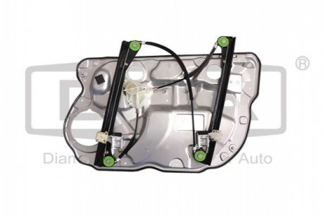 Window regulator, front left, with door sheet, without motor, manually, four door DPA 88371812402