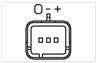 CZUJNIK PODCIМNIENIA W KOL EPBBPN3-A024Z CITROEN C4/C5 PEUGEOT 207/308 1,6 08- NGK Spark Plug 91449 (фото 2)