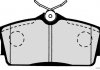 Комплект тормозных колодок, дисковый тормоз HERTH+BUSS JAKOPARTS J3601068 (фото 2)