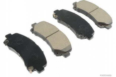 Комплект тормозных колодок, дисковый тормоз HERTH+BUSS JAKOPARTS J3609008