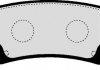Комплект тормозных колодок, дисковый тормоз HERTH+BUSS JAKOPARTS J3612025 (фото 2)
