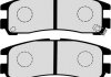 Комплект тормозных колодок, дисковый тормоз HERTH+BUSS JAKOPARTS J3615003 (фото 2)