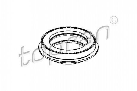 Подшипник качения, опора стойки амортизатора TOPRAN 109 693