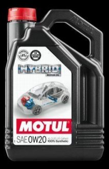 Олива моторна Hybrid 0W-20 4 л (/333107) Motul 107142