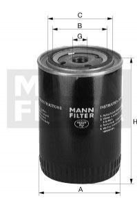 FILTR OLEJU TRUCK W920/84 MANN-FILTER W 920/84 (фото 1)