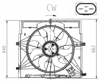 WENTYLATOR CHЈODNICY DB VIANO 2.2D 14- NRF 47920