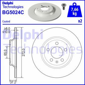 Tarcza ham. AUDI/VW Ty│ 11/2017> Delphi BG5024C