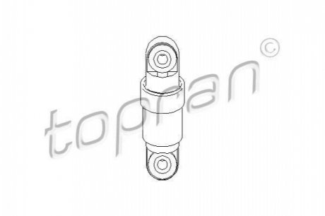 Натяжитель ремня, клиновой зубча TOPRAN 109 155 (фото 1)