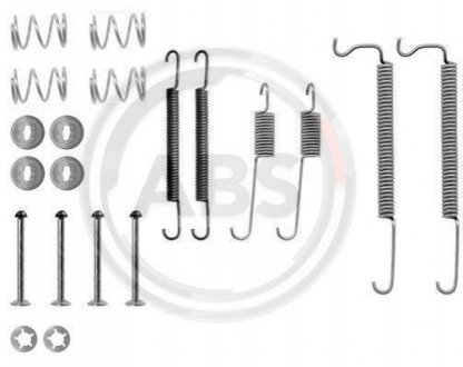 Комплектуючі, тормозная колодка A.B.S. ABS 0629Q