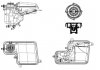 ZBIORNICZEK WYRУWNAWCZY BMW 7 02- NRF 454034 (фото 5)