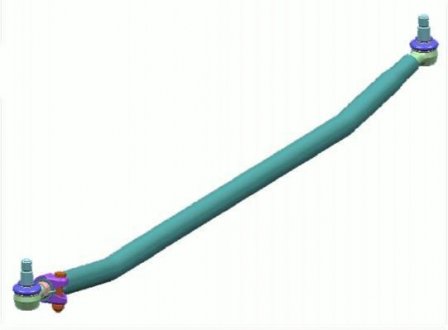 Поперечная рулевая тяга LEMFORDER LEMFÖRDER 37547 01