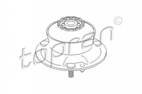 Опора стойки амортизатора TOPRAN 500 835