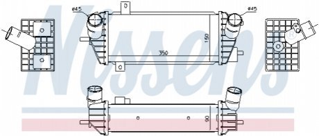 INTERCOOLER HYUNDAI NISSENS Nissens A/S 961493