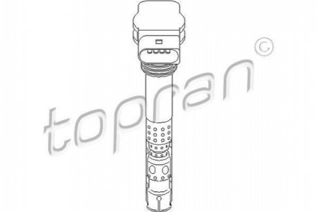 Котушка зажигания TOPRAN 110 572