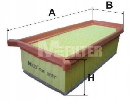Воздушный фильтр MFILTER M-Filter K 7048