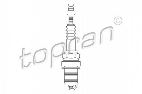 Свеча зажигания TOPRAN 206 656
