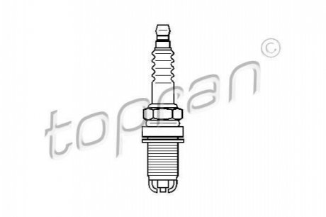 Свеча зажигания TOPRAN 500 629