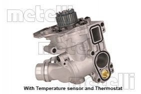 POMPA WODY AUDI A3 II 1.8TFSI, 2.0TFSI 10-/ VW PASSAT 1.8TSI 10- KOMPLETNA Z OBUDOWе Metelli 24-1359