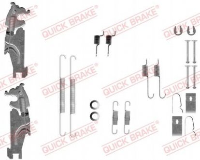 ZESTAW INST SZCZ?K QUICK BRAKE QB KIA PICANTO 1.0. 1.1. 1.1D 04.04- QUICK BRAKE OJD Quick Brake 105-0847S