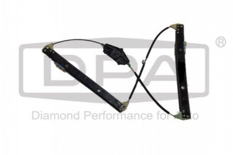 Window regulator, front left, without door sheet, without motor, DPA 88371800502