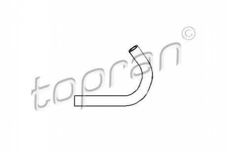 Гидравлический шланг, рулевое управление TOPRAN 501 555
