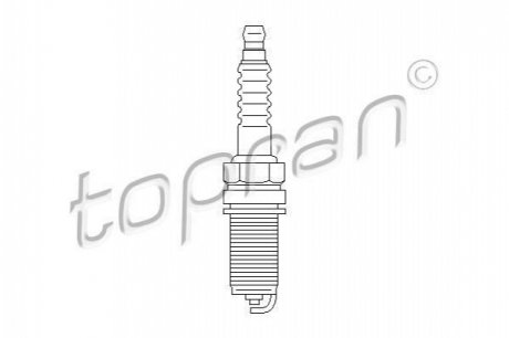 Свеча зажигания TOPRAN 721 312