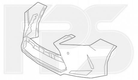 Бампер FPS Forma Parts System FP 8178 904