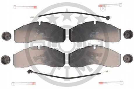 Гальмівні колодки дискові BP-12026 OPTIMAL BP12026