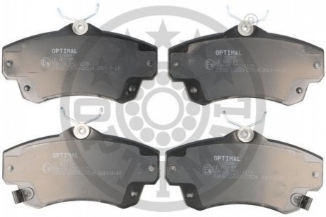 Гальмівні колодки дискові BP-12089 OPTIMAL BP12089