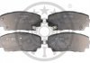 Гальмівні колодки дискові BP-12536 OPTIMAL BP12536 (фото 1)