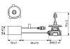 Лампа (2шт.) Duobox LED Gigalight P43t (H4) 12В 30Вт BOSCH 1987301554 (фото 2)