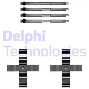 Монтажний компл.,гальм.колодки Delphi LX0703