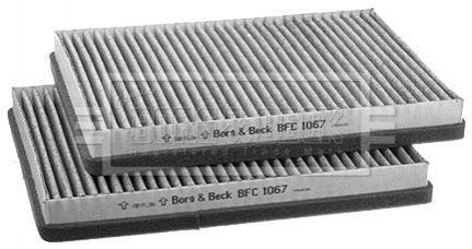 Фильтр, воздух во внутренном пространстве Borg & Beck BFC1067 (фото 1)