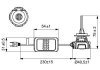 LED Gigalight Автолампа H7 12V 30W 6000К (2шт.) холодный BOSCH 1987301557 (фото 2)