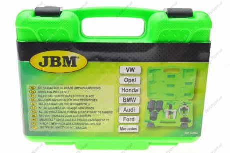 Набір інструмента для заміни важелів склоочисників JBM 53463