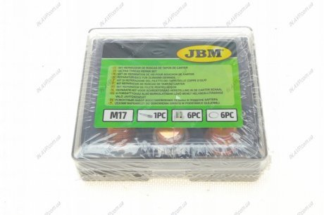 Набір інструмента для відновлення різьби JBM 53237 (фото 1)