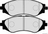 Комплект тормозных колодок, дисковый тормоз HERTH+BUSS JAKOPARTS J3600902 (фото 2)