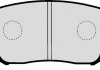 Комплект тормозных колодок, дисковый тормоз HERTH+BUSS JAKOPARTS J3608026 (фото 2)