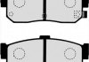 Комплект тормозных колодок, дисковый тормоз HERTH+BUSS JAKOPARTS J3611034 (фото 2)