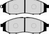 Комплект тормозных колодок, дисковый тормоз HERTH+BUSS JAKOPARTS J3601096 (фото 2)
