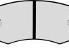 Комплект тормозных колодок, дисковый тормоз HERTH+BUSS JAKOPARTS J3601011 (фото 2)